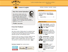Tablet Screenshot of comedycollege.publicradio.org