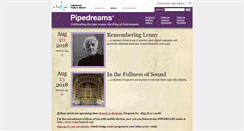 Desktop Screenshot of pipedreams.publicradio.org