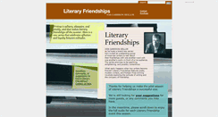 Desktop Screenshot of literaryfriendships.publicradio.org